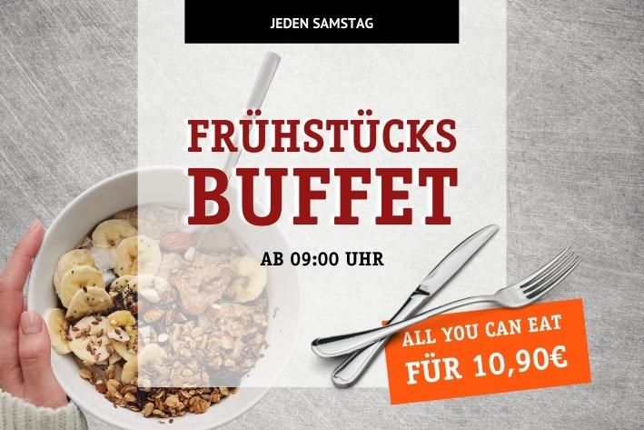 Frühstücksbuffet am Samstag