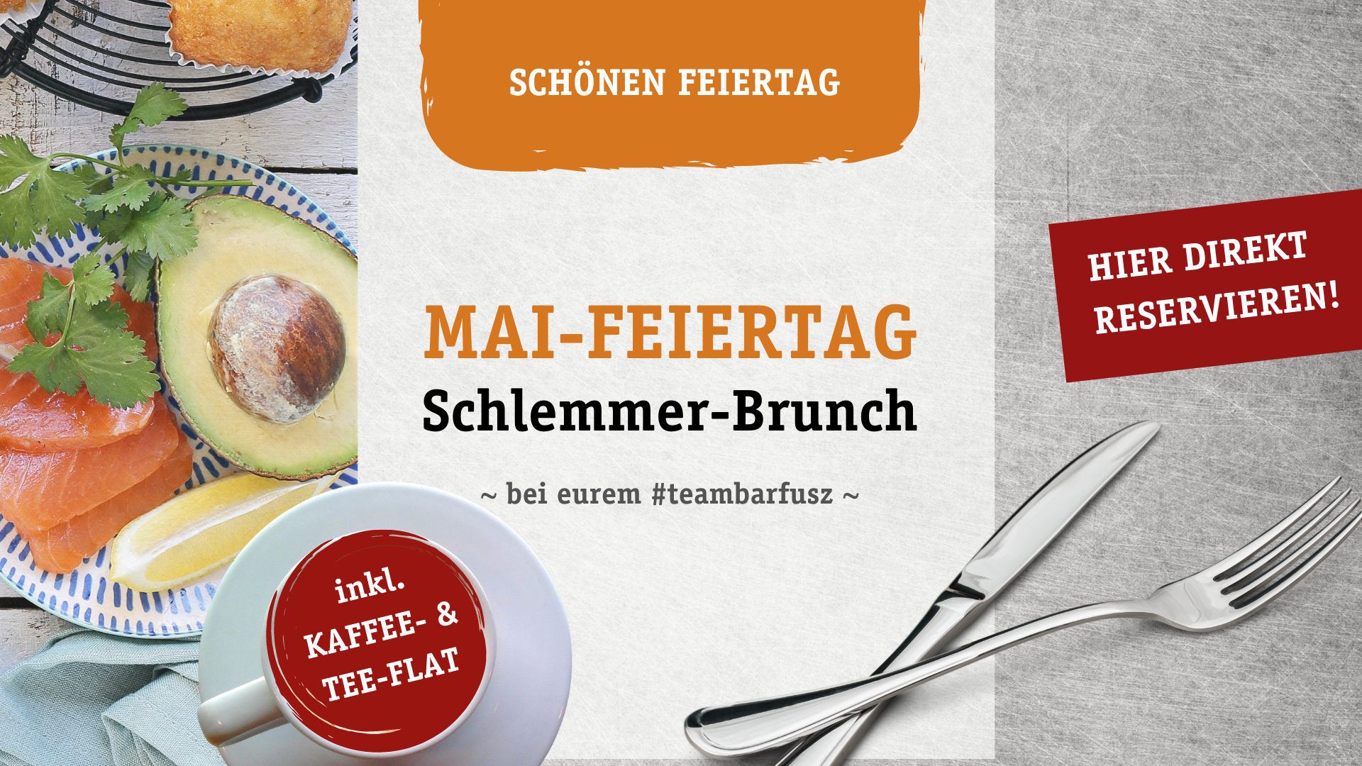 Mai-Feiertagsbrunch