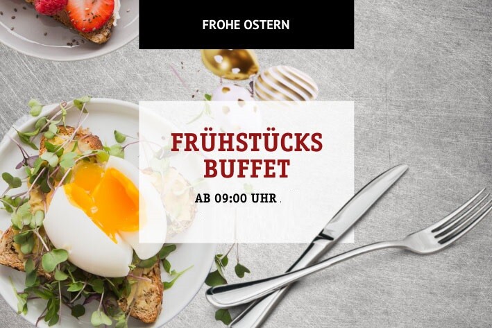 Fr&uuml;hst&uuml;cks-Buffet am Ostermontag