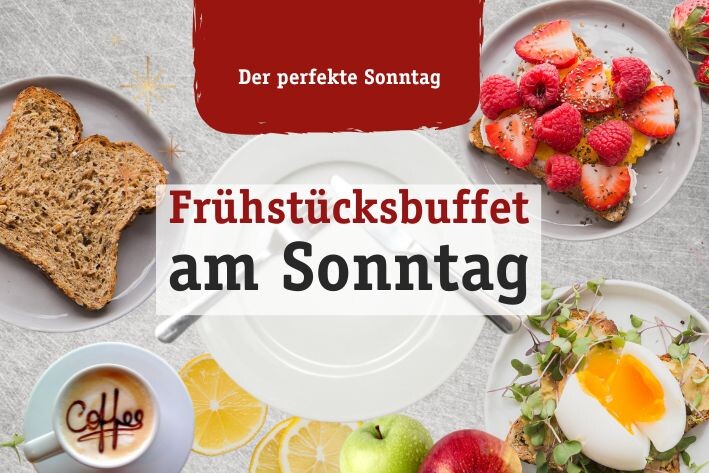 Frühstücksbuffet am Sonntag