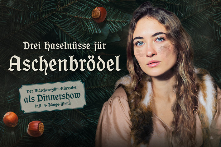 Komödie Leipzig: Drei Haselnüsse für Aschenbrödel